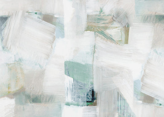 Whispers of White and Blue | Canvas