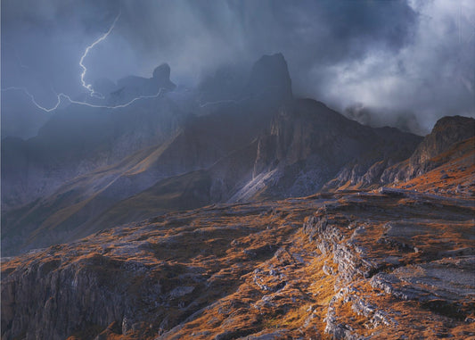 Bergwetter | Leinwand