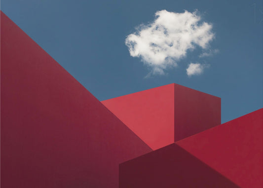 Red Shapes | Canvas