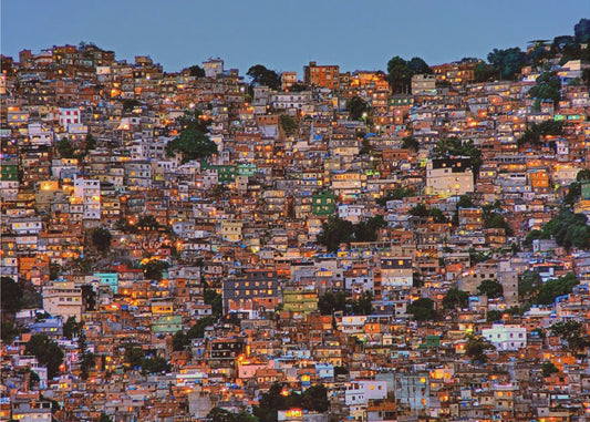 Nightfall in the Favela da Rocinha | Canvas