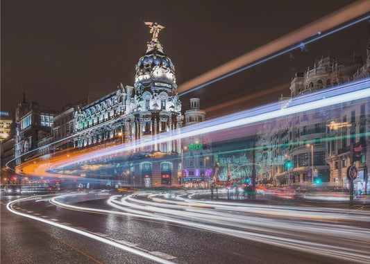 Madrid Verkehr | Hintergrundbild