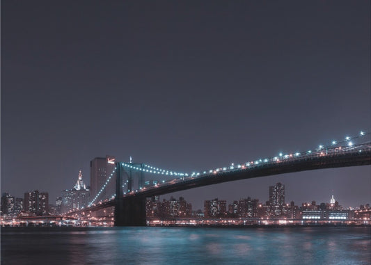 Manhattan Skyline and Brooklyn Bridge | Canvas