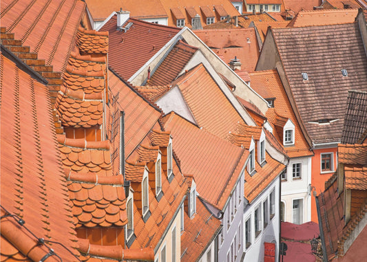 The color of these roofs... | Canvas
