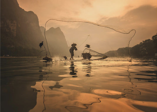 Spread The Fish Nets | Poster