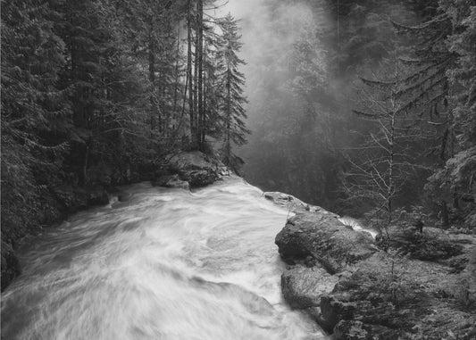 Über den Wasserfällen | Poster