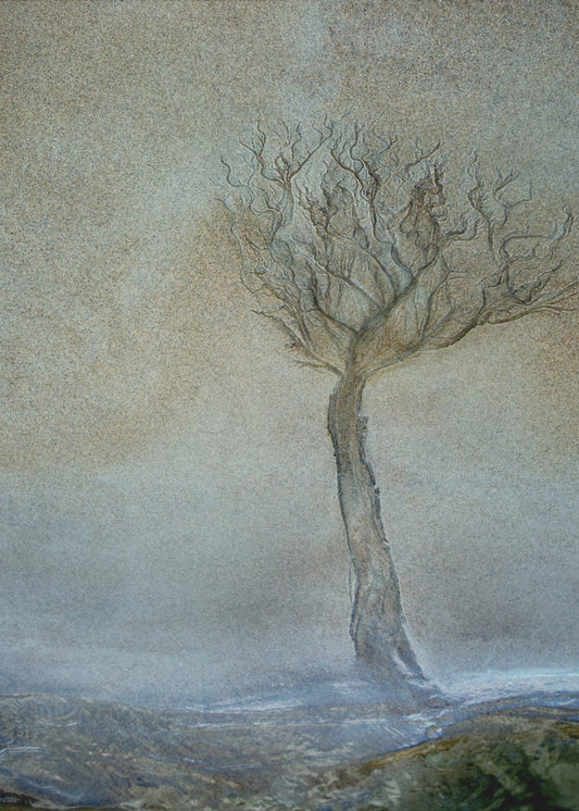 Einsamer Baum | Leinwand