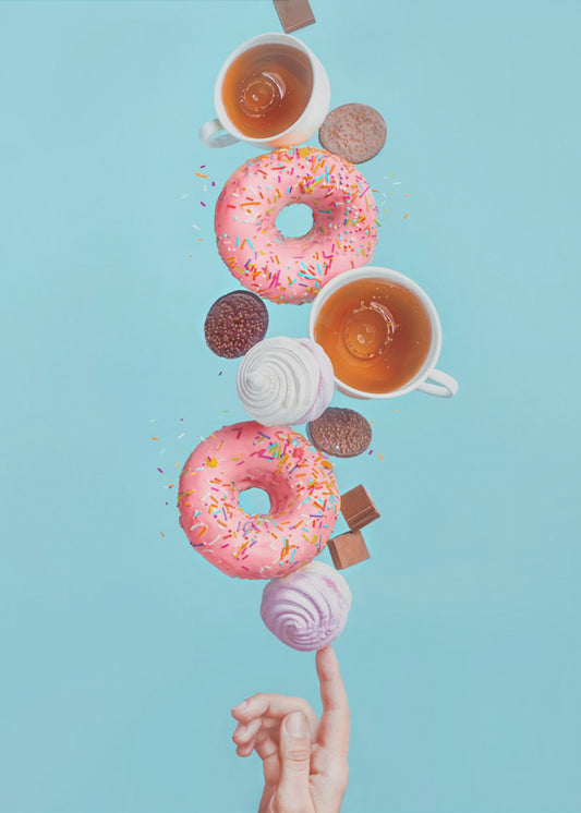 Wochenend-Donuts | Poster