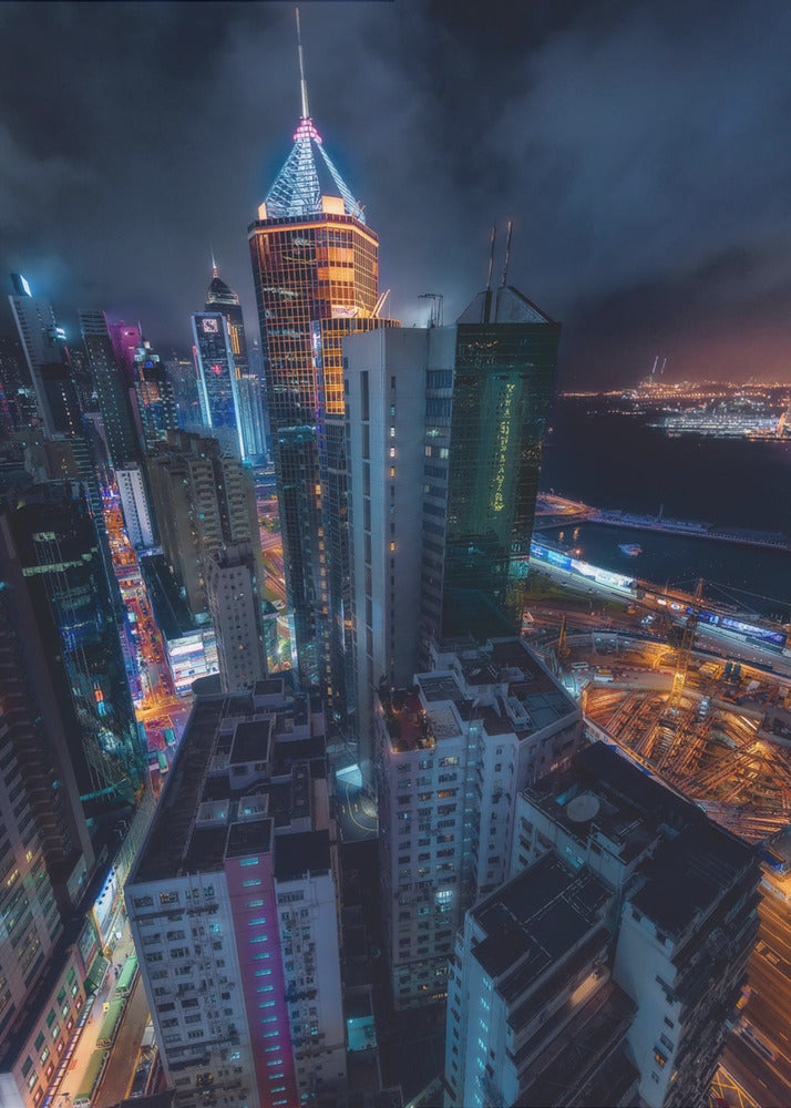 Fliegendes Hongkong | Leinwand