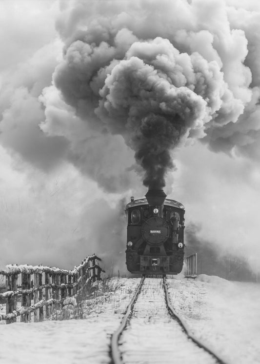Old train | Canvas
