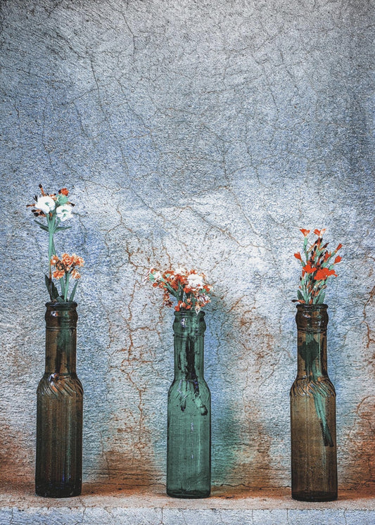 Schöne kleine Blumen | Leinwand