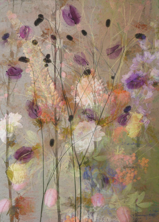 Painterly flowers | Poster