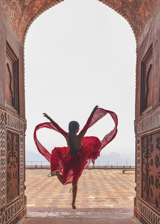 Taj Mahals Herz | Leinwand