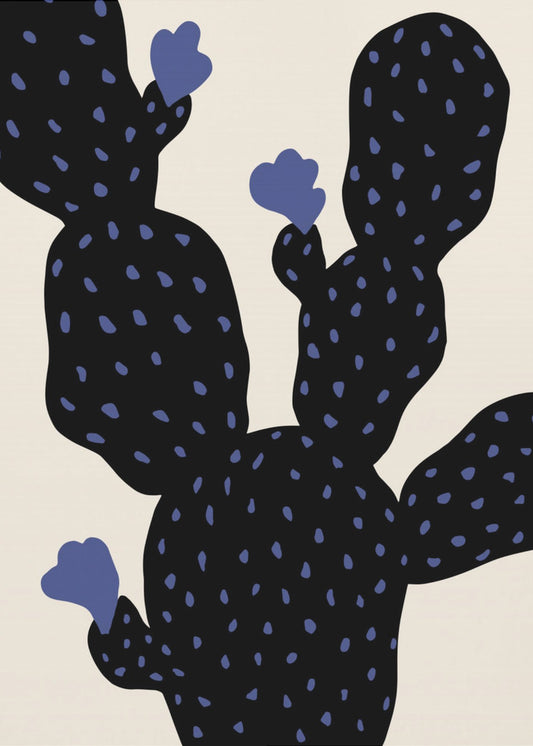 Prickly Pear Cactus | Canvas