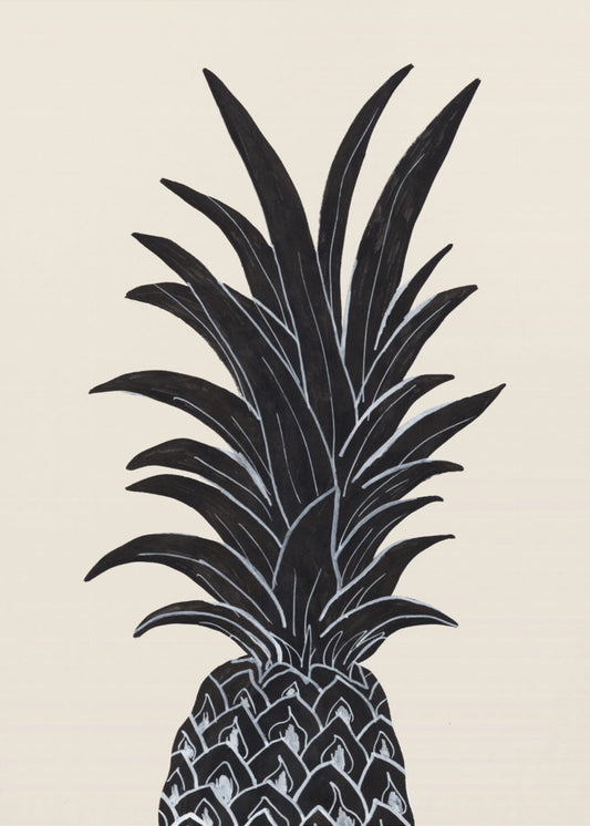 Black Pineapple | Canvas
