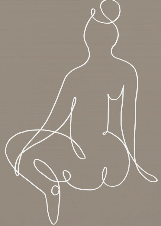 Sitzen 02 | Leinwand