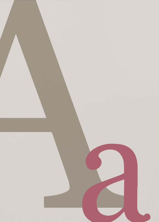 Letter A | Canvas