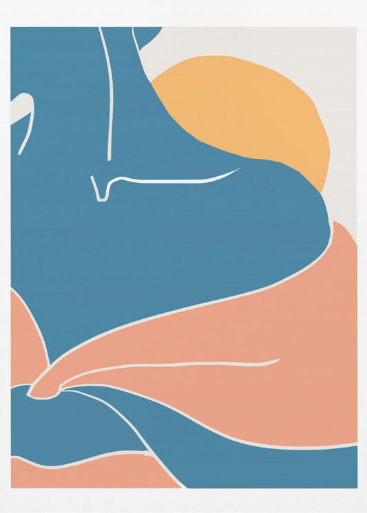 Blue Shoulder | Canvas