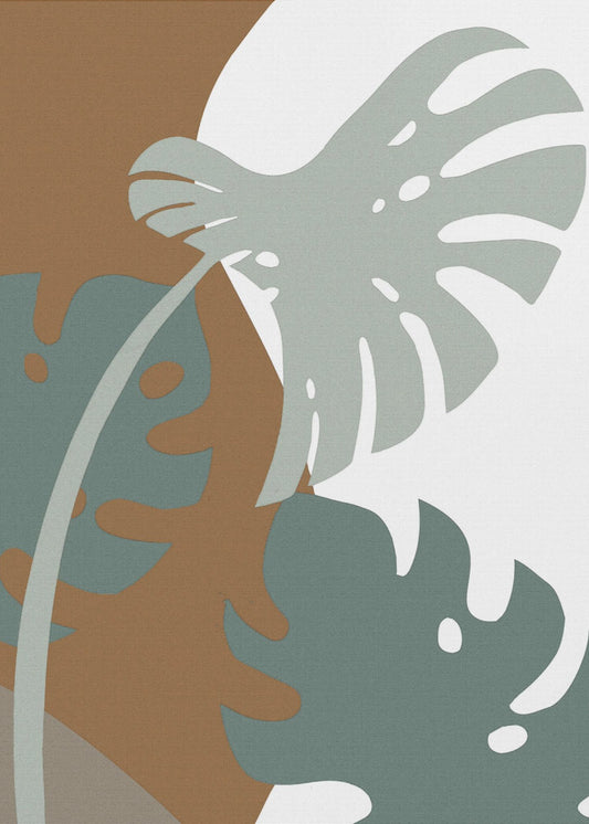 Monstera Cut Out 03 | Canvas
