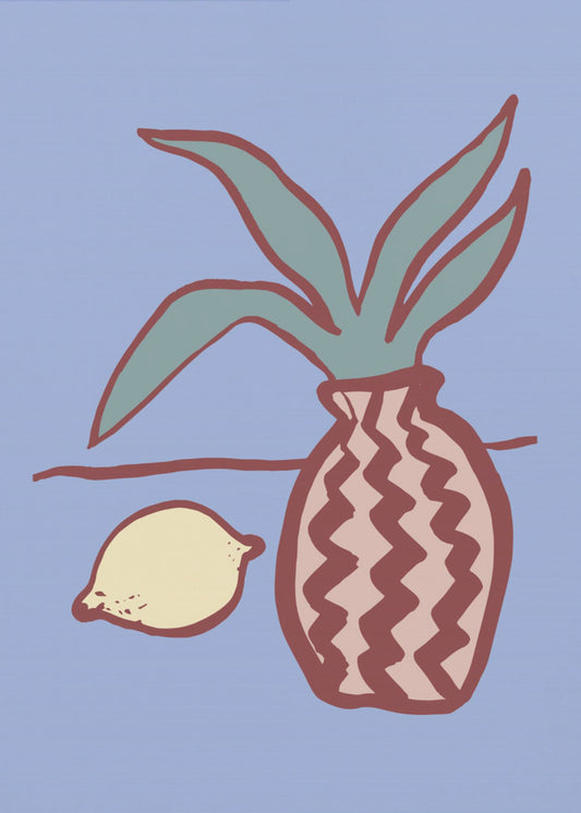 Blue Lemon | Canvas
