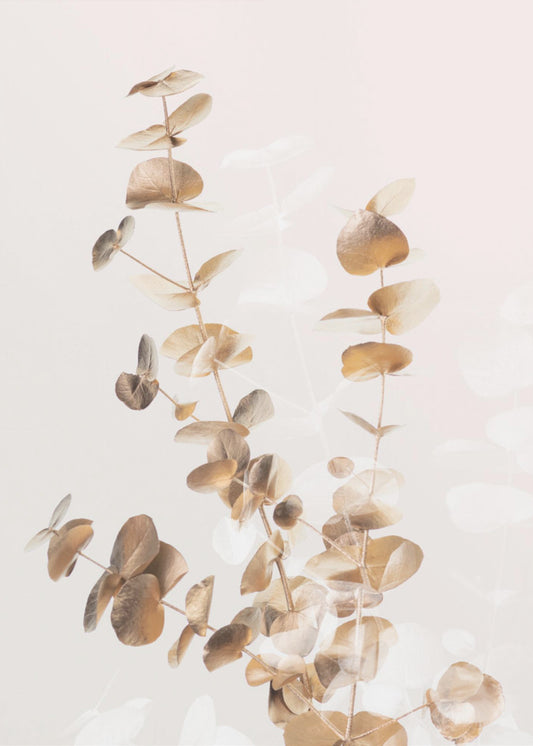 Eucalyptus Creative Gold 03 | Canvas