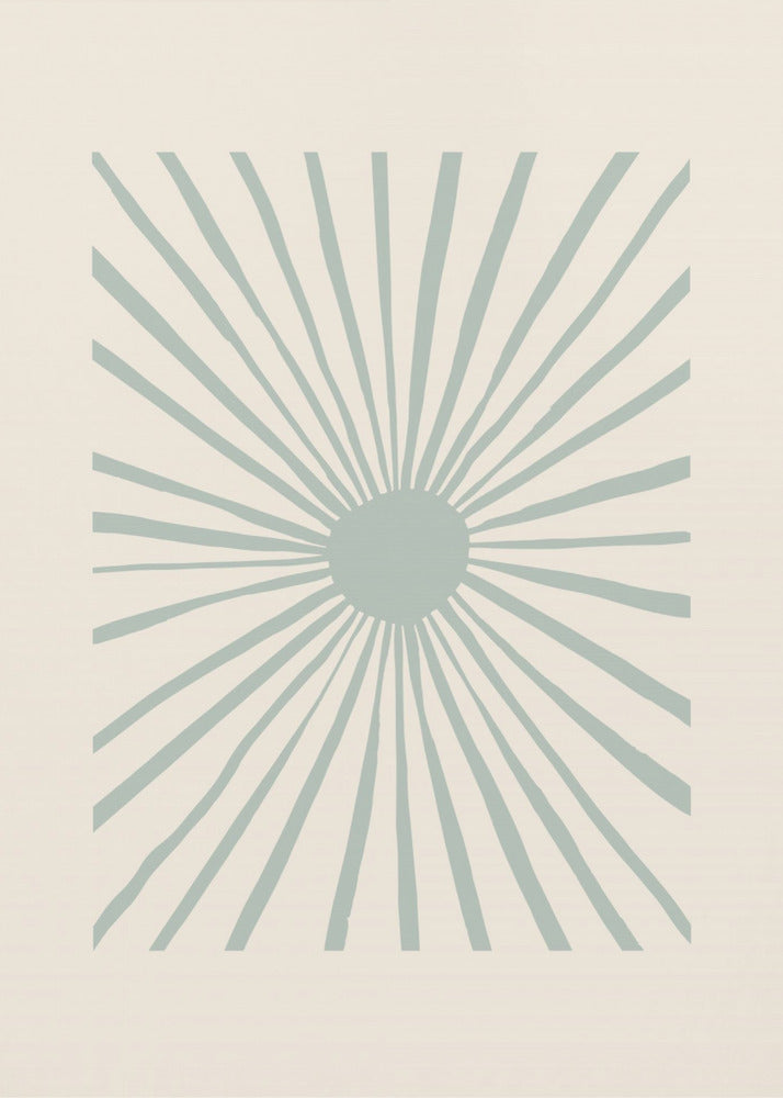 The Sun Grey | Canvas
