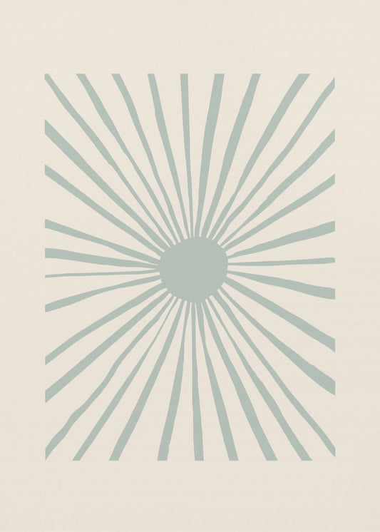 The Sun Grey | Canvas