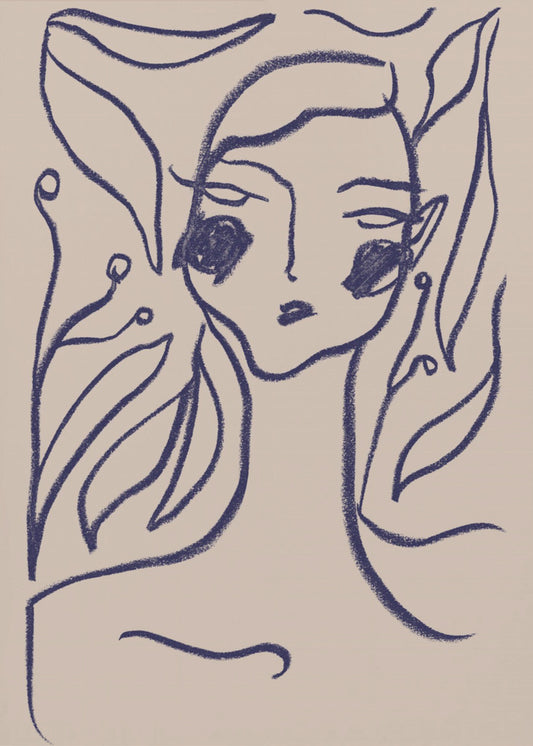 Gaia Blue | Canvas