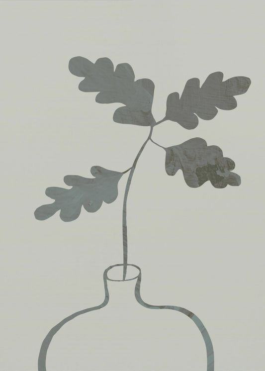 Green Oak Plant | Poster