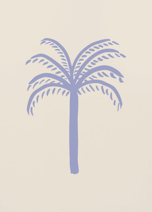 Lilac Palm | Canvas