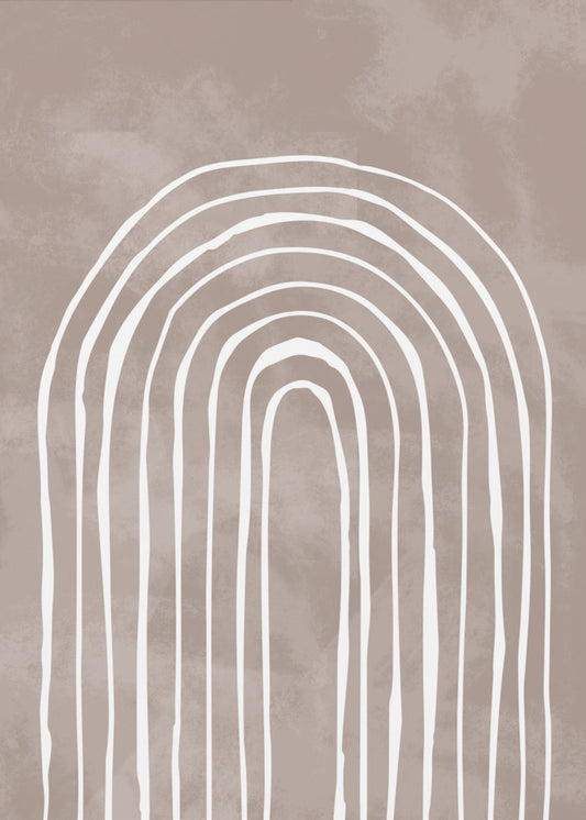 Arch_one way_003_weiß | Leinwand