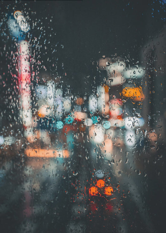 Die Welt durch Glas | Leinwand