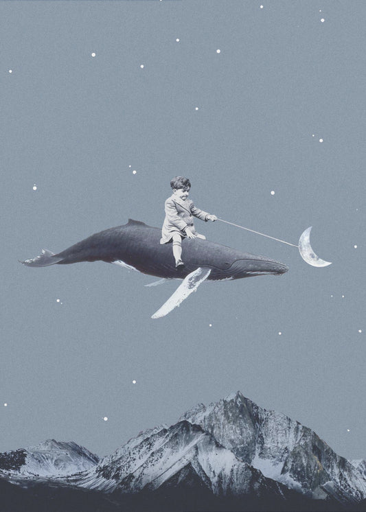 Ziel für den Mond | Leinwand