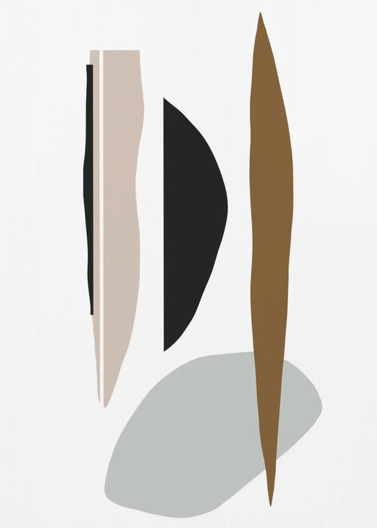 Minimalist Shapes in Harmony | Canvas