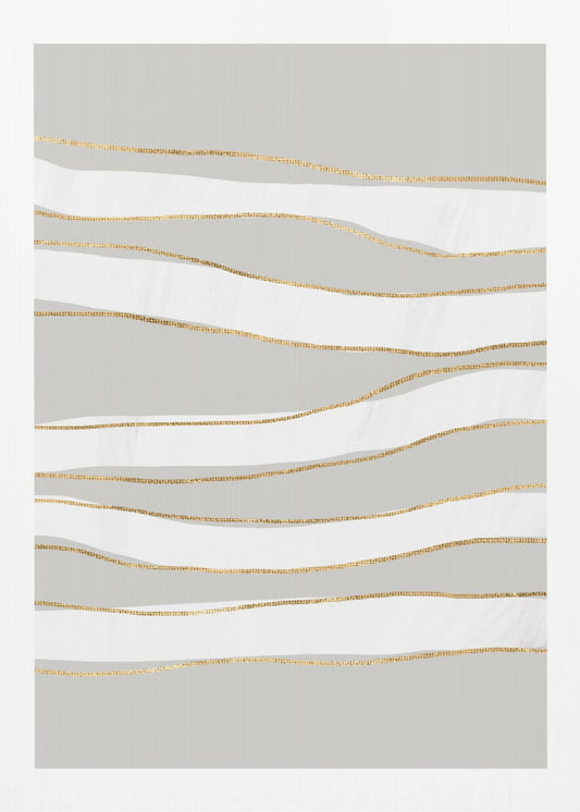 Gilded Waves | Canvas