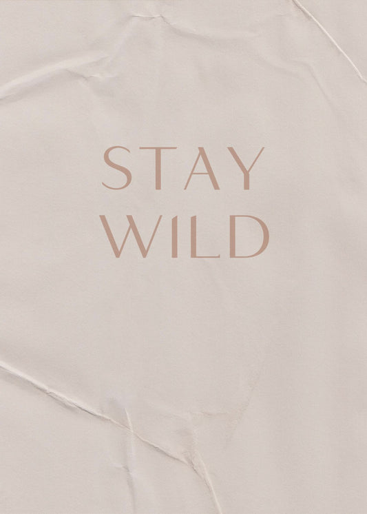 Bleib wild | Poster