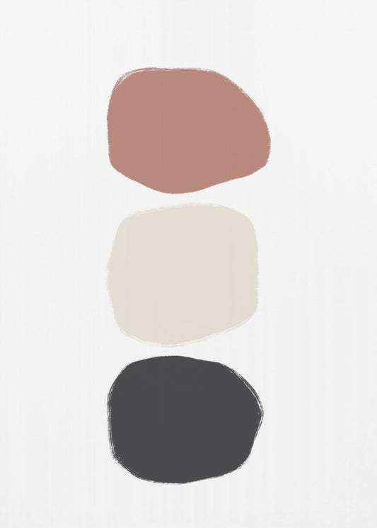 Erdige Trio-Formen | Poster