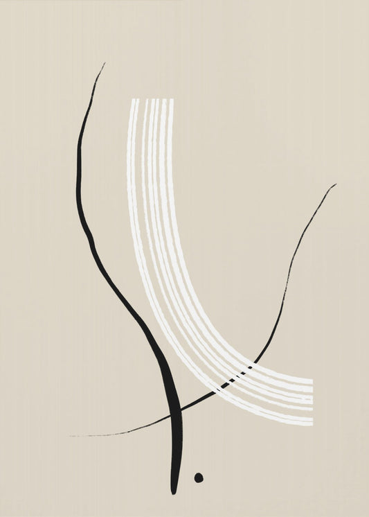 Geschwungene Eleganz | Poster