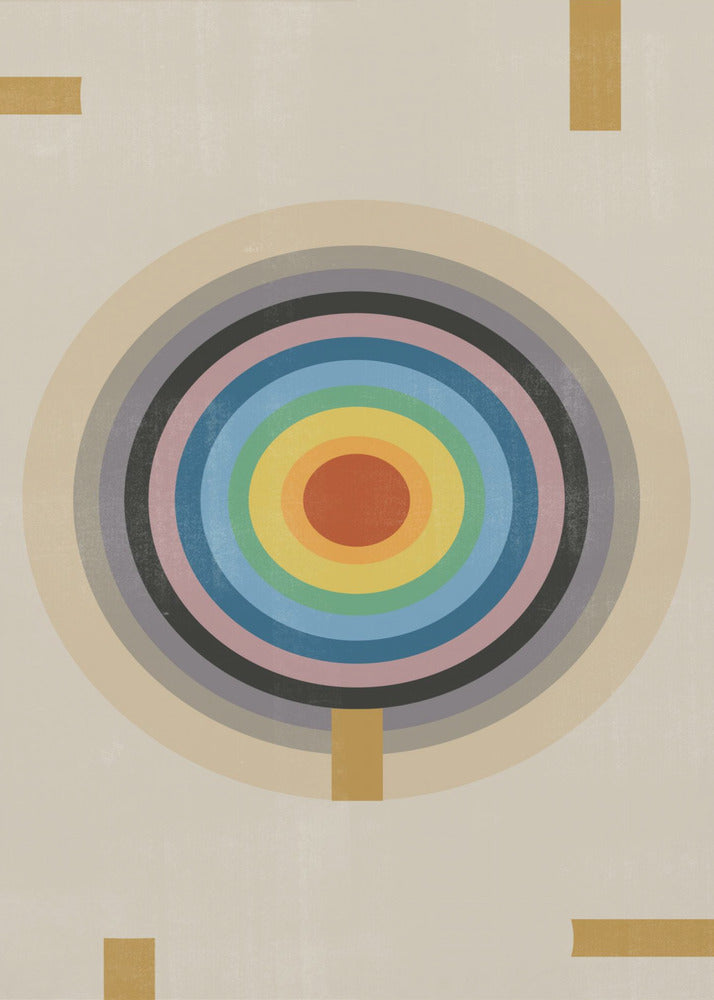 Konzentrisches Spektrum | Poster