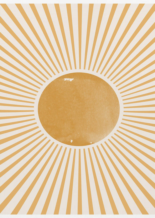Radiant Dawn Burst | Canvas