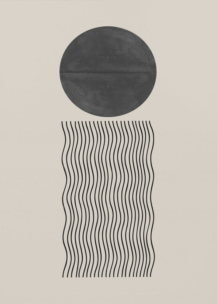 Wave and Eclipse | Canvas
