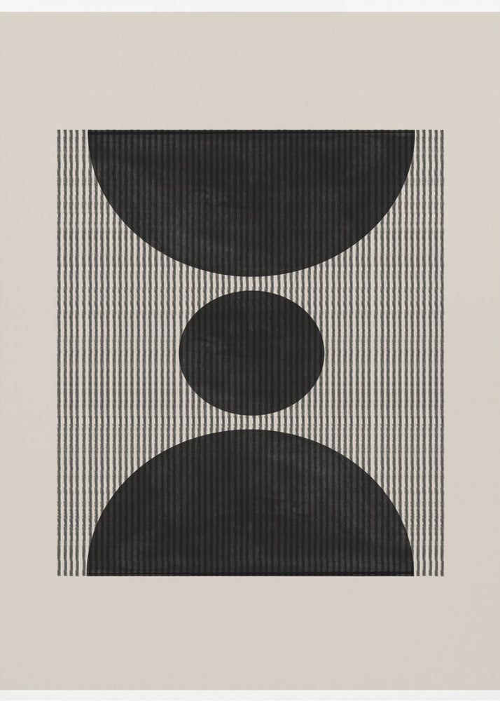 Geometrische Echos | Leinwand