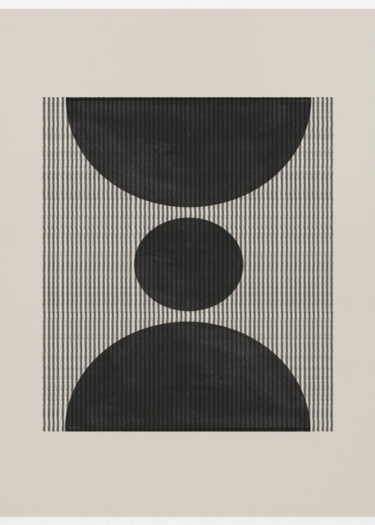 Geometrische Echos | Leinwand