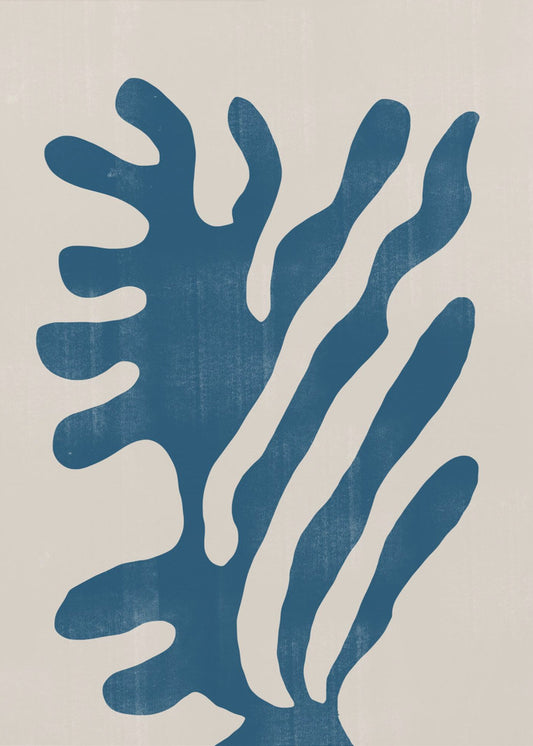 Blue Coral Dance | Canvas