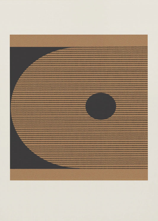 Geometrische Finsternis | Leinwand