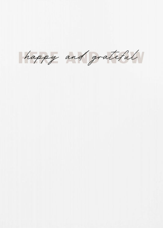 Minimalistisches Typografie-Kunstwerk | Leinwand