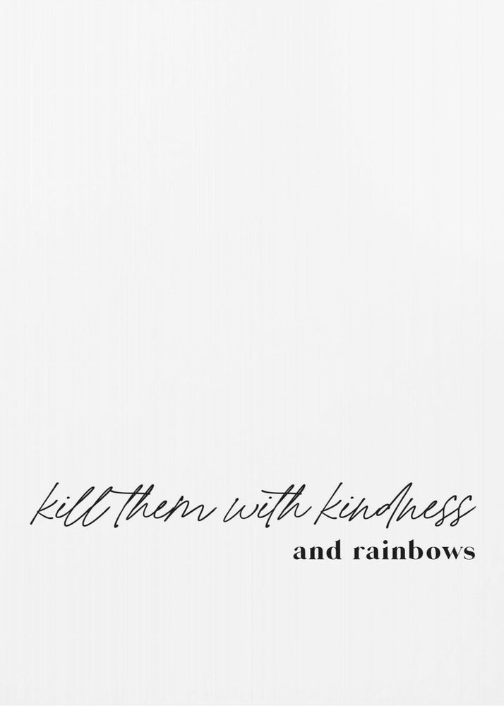 Minimalistisches Typografie-Kunstwerk | Leinwand