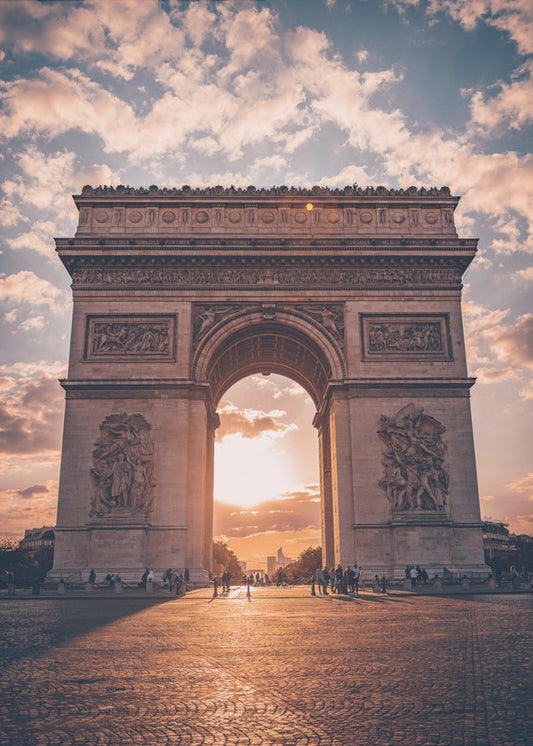 Golden Arc of Paris | Canvas