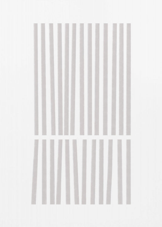 Vertikale graue Linien | Poster