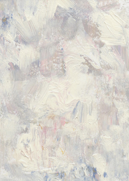 whites brushstrokes and Soft Pastel Hues | Canvas