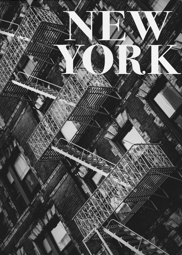 NYC Feuerleitern | Poster
